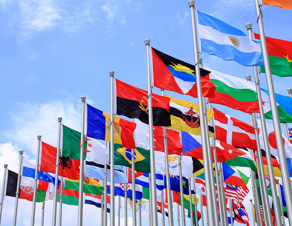 flags of UN countries