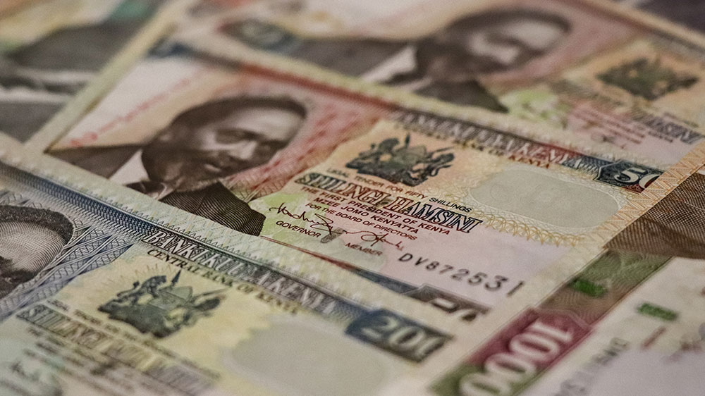 Bills of Kenyan Currency